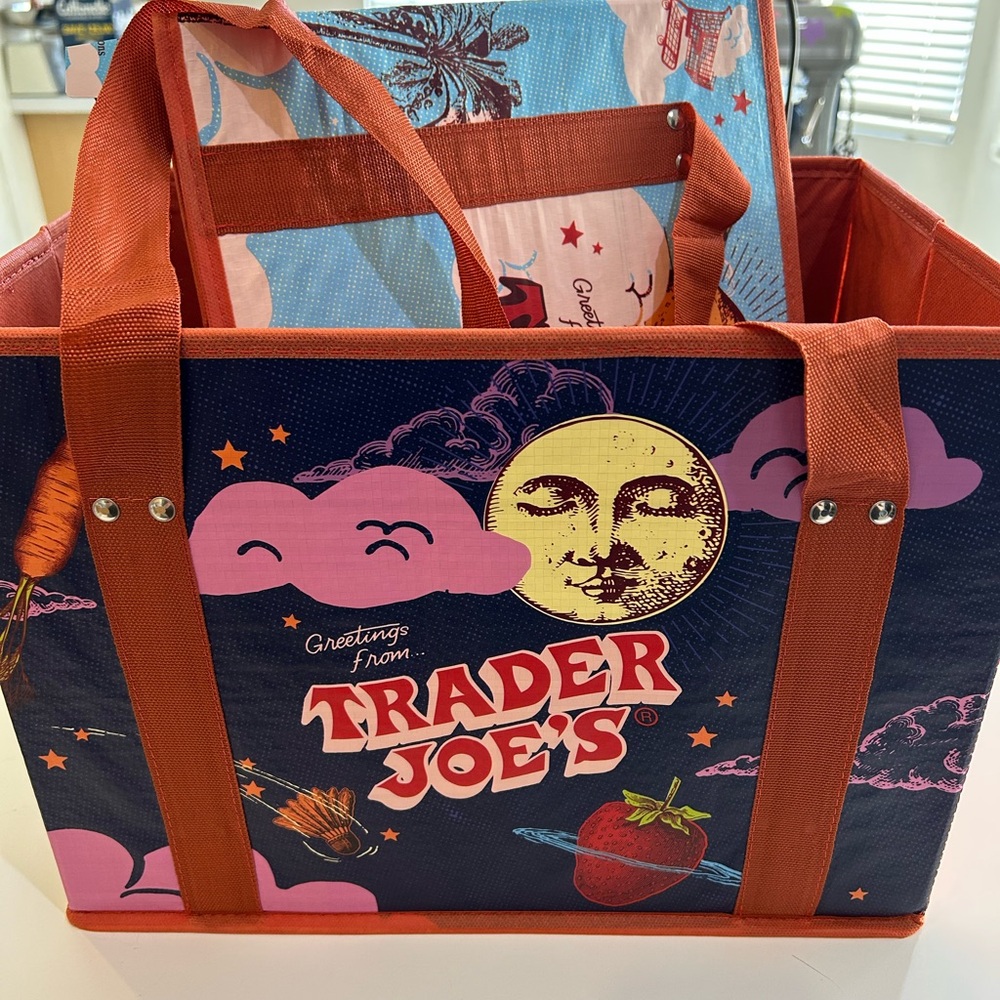 Trader Joe’s Foldable Collapsible Bag (1 Bag)